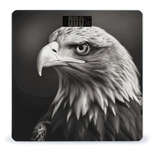 Báscula digital de vidrio templado para baño 400lb miniatura 1
