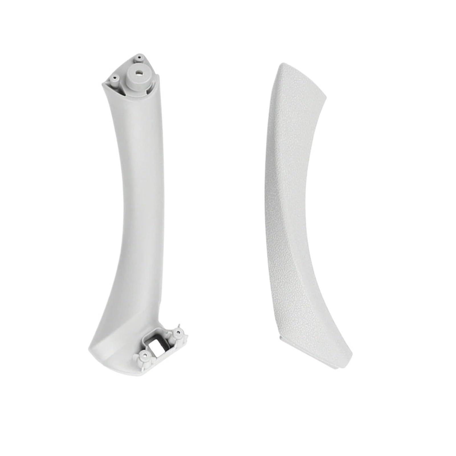 Ouokchm Gray-Set-Right Car Interior Door Handle For Bmw E90 E91 For Series Car Inner Door Handle Panel Sedan Pull Trim Cover 51417230850 51419150335 51419150340(Gray-Set-Right)