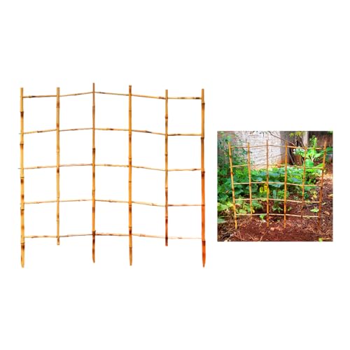 Suporte De Bambu Para Planta Folhagem Trepadeira Tutor 95cm