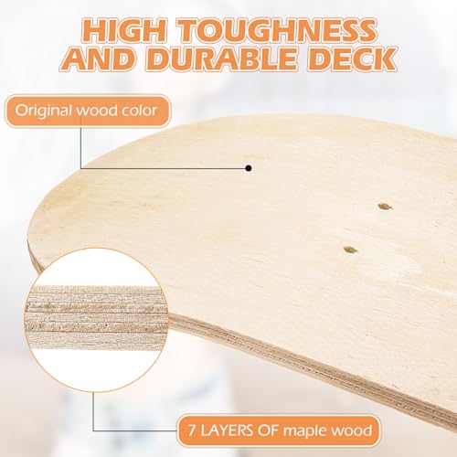 Honoson 6-Pack Blank Skateboard Decks