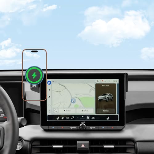 Cargador inalámbrico Toyota RAV4 2026 soporte MagSafe pantalla 10.5 accesorios