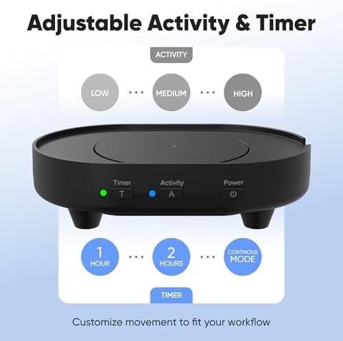 Undetectable Mouse Mover Jiggler, Adjustable Activity, Optional Shut-Off Timer, Random Movement Engine, No Software, Quiet & Undetectable Operation, USA Company (Single Disc) - 3