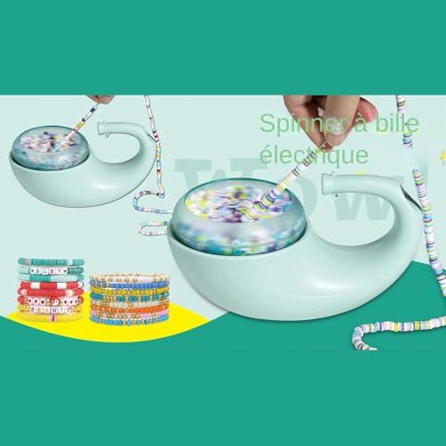 Tourne-perles pour bracelets rechargeable à vitesse réglable - 4