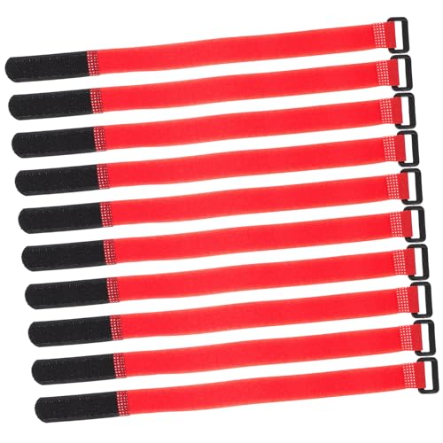 BELLIFFY Fixing Cinch Straps 25pcs Universal Hook and Loop Straps for Yoga Mats Home Office and Sports