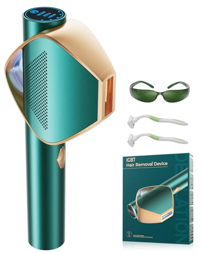IPL Epilatore Luce Pulsata per Donne, Epilatore Laser con 0,8s Ultra-Flash IGBT, 3 in 1 Energia Graduata, Flash Infinito, 600NM Depilazione Laser per Donne, Viso, Corpo, Depilazione Bikini