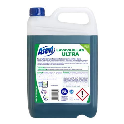Asevi Lavavajillas Líquido Ultra Profesional - Detergente