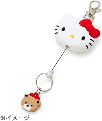 Sanrio Face Shape Reel Keychain