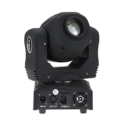 Luz Do Estágio 60W,Sailsbury 60W LED 8 Gobos 8 cores movendo a cabeça Stage Efeito de Luz RGBW 9/11