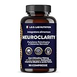 Citicolina 90Cpr 750mg di Colina con Fosfoserina, Vitamine B e Acido Folico per il Normale Metabolismo Energetico Cerebrale