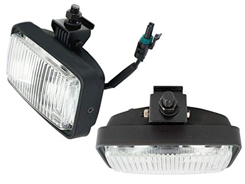 Apa Replacement Fog Lamp With Bulb For 08-14 Prostar 93-11 9100 9200 9300 9400 9600 9700 9800 9700 Pair Passenger Right Rh And Driver Left Lh Side #TOP1