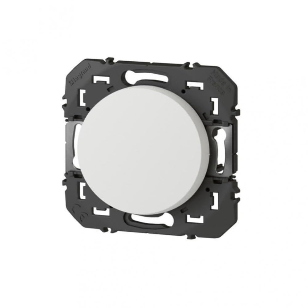 Legrand Bouton-Poussoir 6A Blanc Composable Connexion Rapide Sans Outil Compatible Plaques De Finition Personnalisables Design Moderne