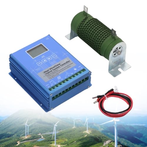 Controlador híbrido eólico solar soluciona descargas en sistemas de 24V y turbinas 10000W