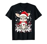 Hase Kaffee Blumen Weihnachten Outfit Damen Herren