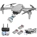 Produktbild Makerstack FPV WiFi-Drohne mit 4K-Kamera Live-Video 110 ° Weitwinkel 4CH 6-Achsen-Gyro Faltbare RC-Drohne mit Höhenhalt, APP-Steuerung, Flugbahn, Gestenfotos / Video für Erwachsene