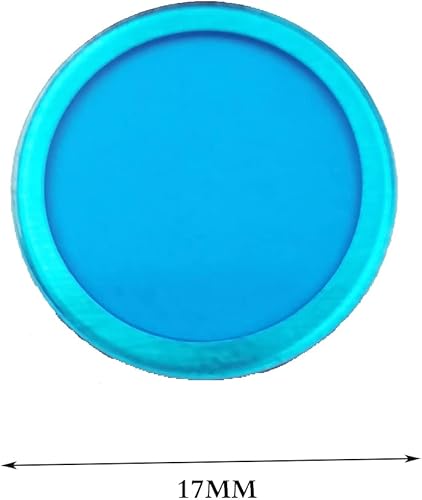 Miniatura 3 de SEETOOOGAMES 300 fichas magnéticas de bingo solamente azul