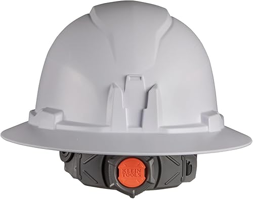 Miniatura 10 de Klein Tools 60406RL - Casco duro, linterna frontal recargable, sin ventilación, estilo de ala completa, acolchada, auto-absorbente, resistente al