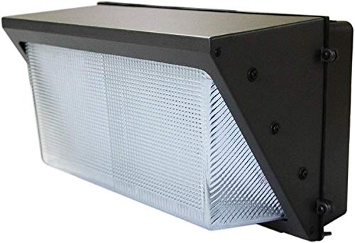 LED Wall-Pack Photo Cell - 100W 5000K Commercial Outdoor Light Fixture ( Out-Door Dusk to Dawn Sensor Security Porch Lighting for Industrial Out-Side photocell )