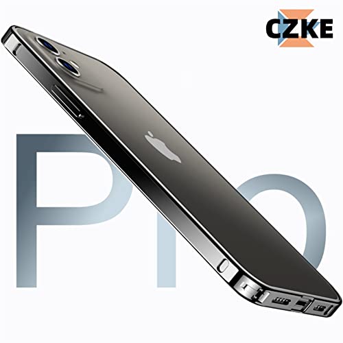 Bumper iPhone 12 Pro Max antichoc en métal noir pour une utilisation urbaine - 4