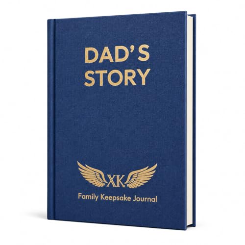 Dad's Life Story Journal (Hardcover): A Meaningful Keepsake for Dad to Share His Journey and...