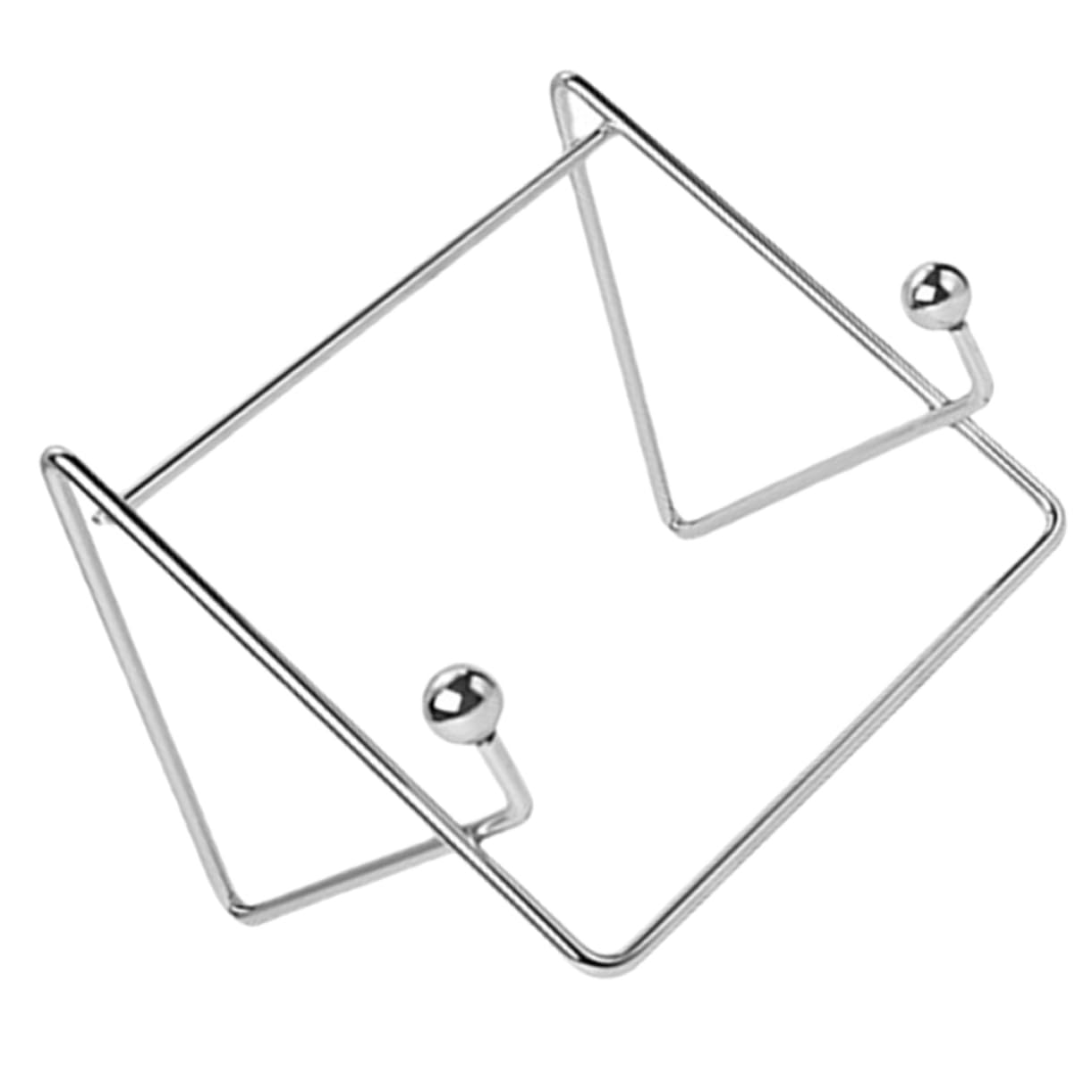 Cabilock 3 Pezzi Ferro Ricetta Stand Lettura Libro Stand Filo Piatto Supporto Supporto Del Telefono Per Tablet Per Laptop Per Piastra Scrivania Del