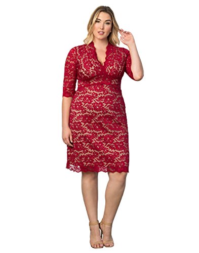 strapless open back dress Maya Deep Red Floral Jacquard Blouson Sleeve Maxi Dress – Maya Deluxe main image 0
