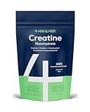 Creatine Monohydrate Powder 500g – Pure Micronized Creatine for Men & Women – 147 Servings (5 Month Supply) – 200 Mesh Superior Mixability – Unflavoured, Vegan & Lab Tested – 4 HIM & HER