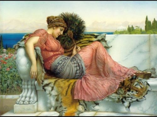 Peinture Maryllis 1903 Godward pour remplacer les impressions sans âme