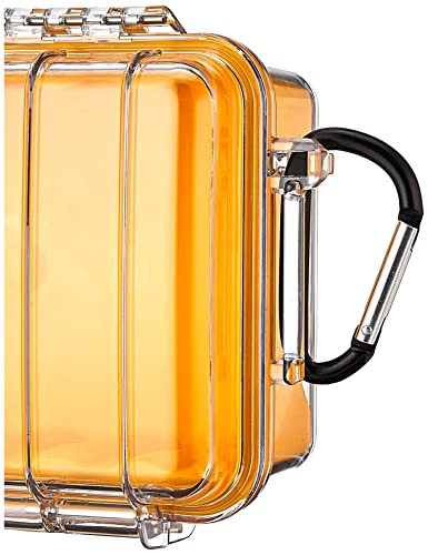 Maleta protectora Pelican 1050 Micro Case Amarilla/Transparente miniatura 6
