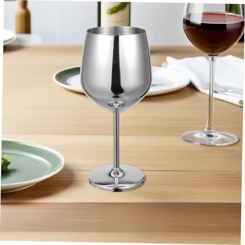 Verres à vin incassables dorés pour savourer vos boissons sans risque de casse en voyage