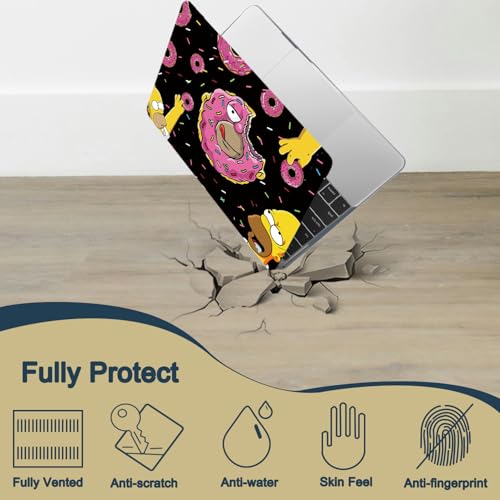 Funda MacBook Pro 15 rígida con protector teclado y diseño de pato 6