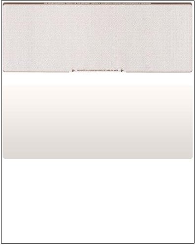 Compuchecks Blank Check Paper - 100 Business Checks Compatible With Quickbooks, Versacheck And Laser, Inkjet Printers - Check Stock On Top And Paycheck Stub On Bottom - Brown Diamond #TOP2