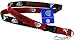 NCAA ALABAMA CRIMSON TIDE ( 2-TONE ) TWO TONE KEYCHAIN, LANYARD