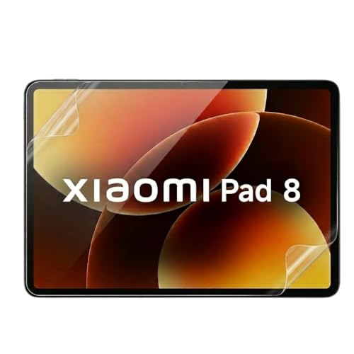 Image of Saco Hydrogel Screen Protector Compatible for Xiaomi Pad 8 /8 Pro / 7 /7 Pro 11.2 Inch | Xiaomi Pad 8 Screen Protector - Flexible Soft Film, Bubble-Free, Scratch Resistant, HD Clear Display Protection