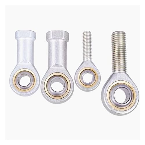 1 Piece Right Hand SI5 6 8 10 16 20 30 40TK Rod end Joint Bearing Universal Joint Ball Head fisheye Joint Internal Teeth(SA Right Hand,M18X1.5)