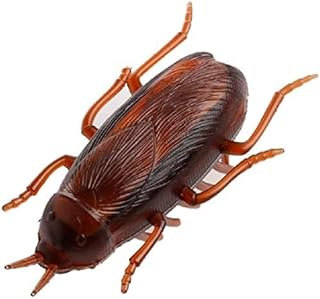 URBANE CHIC Vibrating Prank Cockroach Toy, Battery Operated, Electronic Gag Toy For Kids, Brown-picture-11
