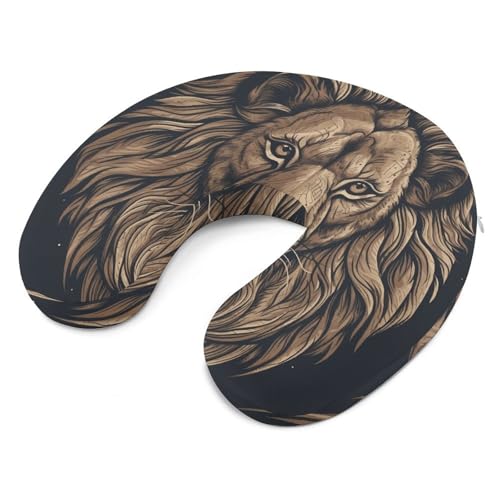 Almohada de espuma viscoelástica u-shaped para viaje 30x25 cm miniatura 6