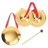 Unomor 1 Set Lion Dance Gong Musical Instrument Toys Musical Toys Feng Shui Ornament Feng Shui Gong