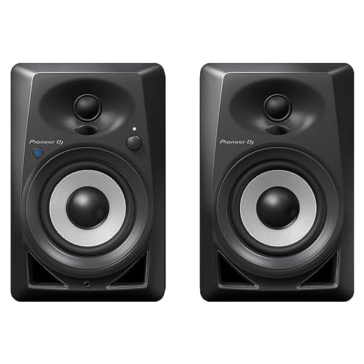 Pioneer DJ Studio Monitor, Black (DM40BT)