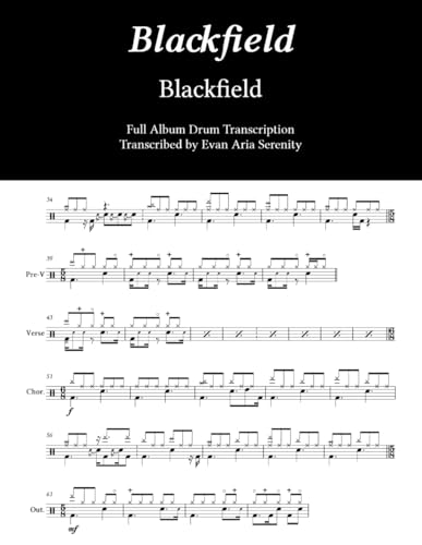 Photo de Blackfield - Blackfield: Full Album Drum Transcription