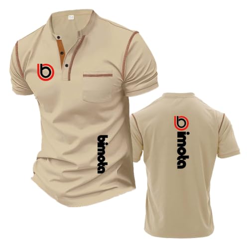 T-Shirt Henley De Sport idéal pour le running le tennis et les sorties casual d'été homme