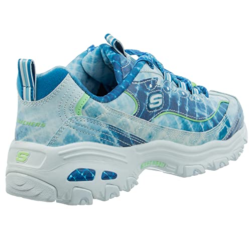 Skechers DLites 4.0 - Tiful Horizon Womens Fashion Trainers, Blue - 7.5 US4
