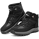 HARENCE Mens Waterproof Hiking Boots Comfortable...