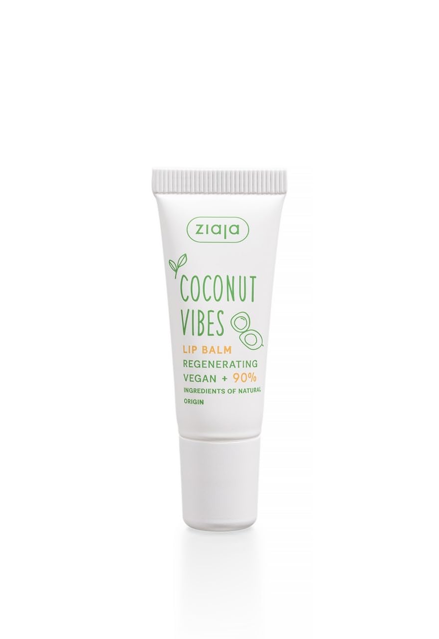 COCONUT & ORANGE VIBES Regenerating Lip Balm with Coconut Notes