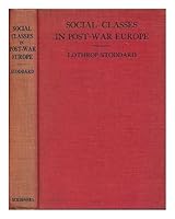 Social Classes in Post-War Europe B0006D8UDK Book Cover