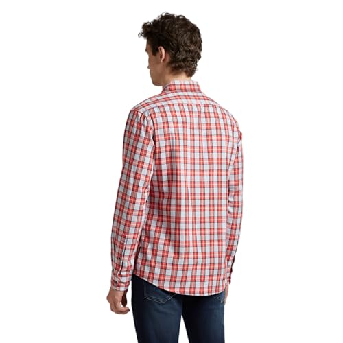 Image of Pepe Jeans Men's Regular Fit Full Sleeve Checkered Cotton Casual Shirt | Check Shirt for Man | Smart & Stylish | Multiple Styles | Mens Casual Shirts