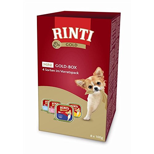 Produktbild von Rinti Gold Mini Goldbox - 8 x 100 g