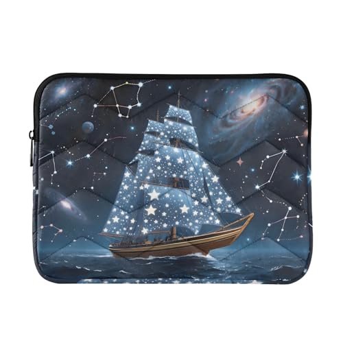 Funda acolchada para laptop 15-16 pulgadas negra miniatura 1