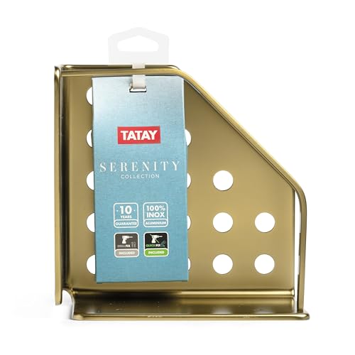 Étagère angle aluminium avec évacuation rapide et fixation rapide sans vis