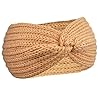 DRESHOW 6 Pièces Bandeau Cheveux pour Femme Bandeaux Hiver Serre-Tête Tricoté Oreille Réchauffeur Chaud Noué Bande Elastique Cheveux #1