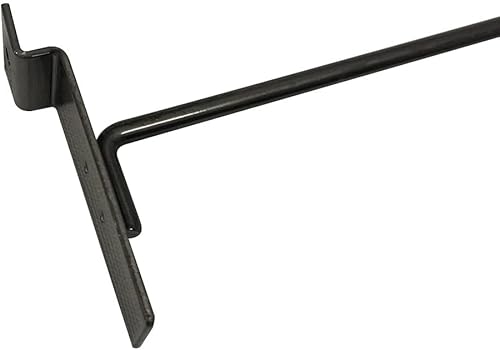 Miniatura 6 de 2 unids Slatwall gancho rejilla metal acero crudo estantería surtido garaje almacenamiento 8"